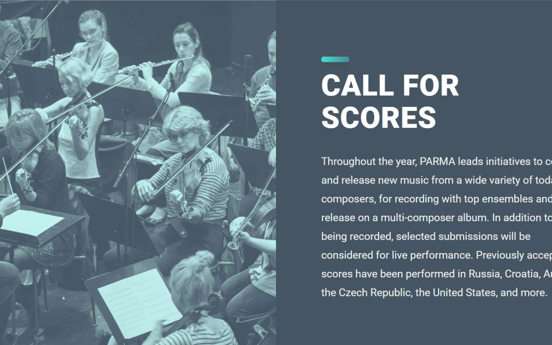 Call for Works: PARMA for Winter 2020