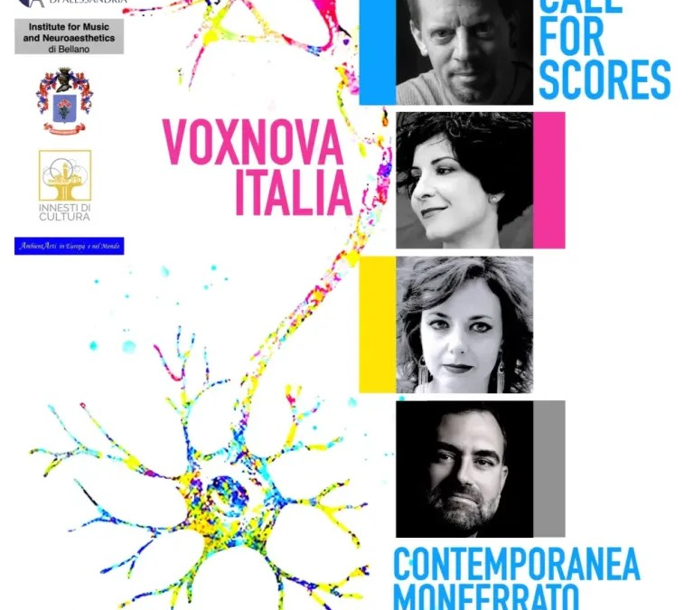 Call for Scores: Voxnova Italia for Contemporanea Monferrato Festival